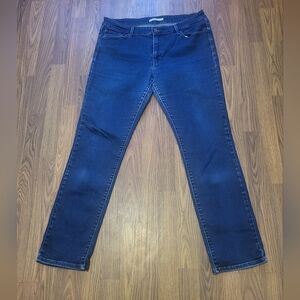 Levi's Women's Mid-Rise Skinny Jeans Size 18 Blue Denim W34 L32 B71